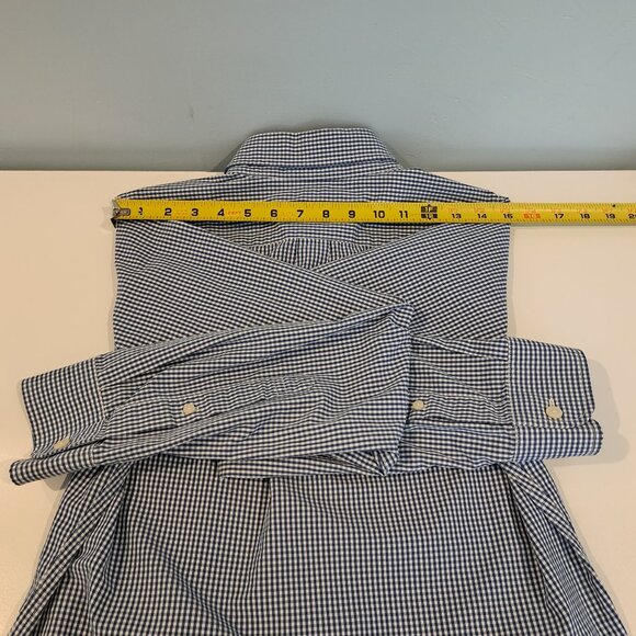 Abercrombie & Fitch Men's Small Long Sleeve Button Down Muscle Fit Plaid Shirt - Picture 14 of 15